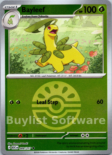 Bayleef (Friend Ball) [009/217] [Ascended Heroes] Reverse Holofoil