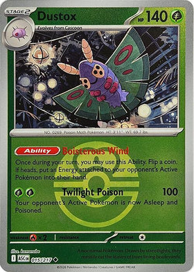 Dustox (Love Ball) [015/217] [Ascended Heroes] Reverse Holofoil