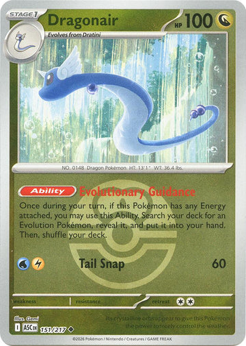Dragonair (Love Ball) [151/217] [Ascended Heroes] Reverse Holofoil