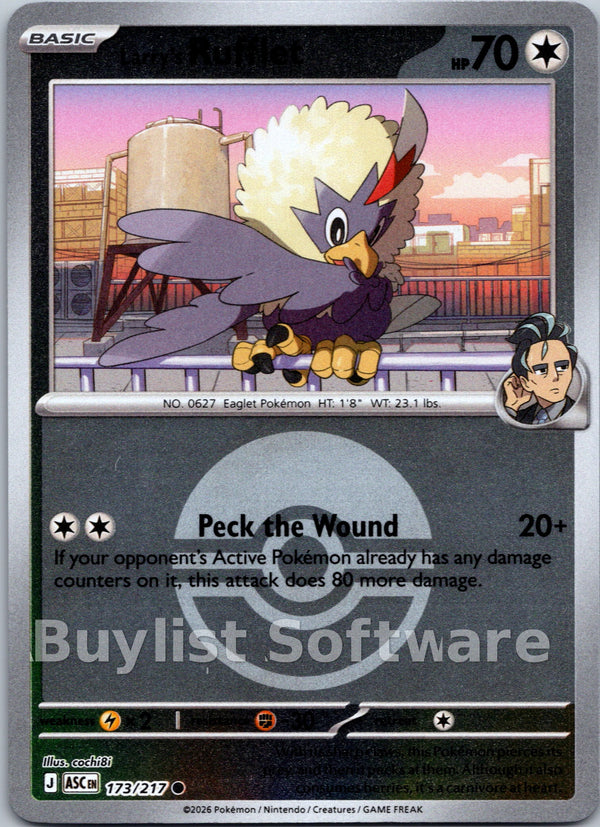 Larry's Rufflet (Poke Ball) [173/217] [Ascended Heroes] Reverse Holofoil