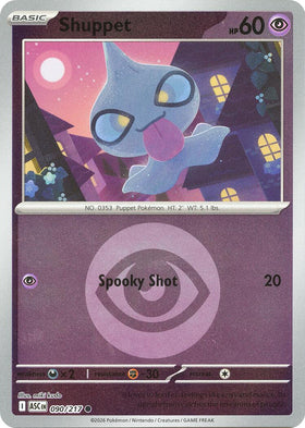 Shuppet (Energy Symbol Pattern) [090/217] [Ascended Heroes] Reverse Holofoil