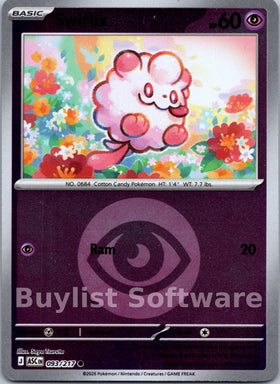 Swirlix (Energy Symbol Pattern) [093/217] [Ascended Heroes] Reverse Holofoil