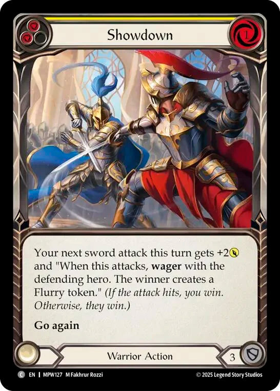 7f998800-094f-4d95-9b49-c412d4de43f2 | fab-mpw127-nf-mastpackwarr-y-com-nm | Showdown (Yellow)