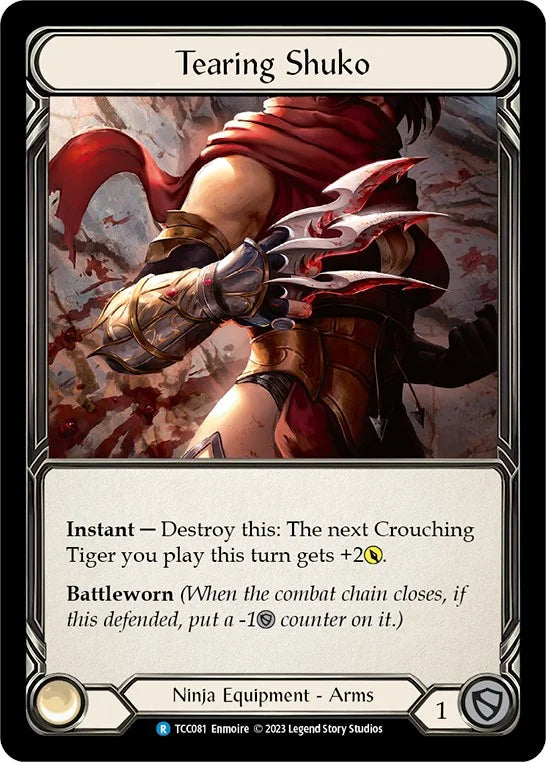 7f998800-094f-4d95-9b49-c412d4de43f2 | fab-tcc081-nf-rounthetabltccx-rar-nm | Tearing Shuko