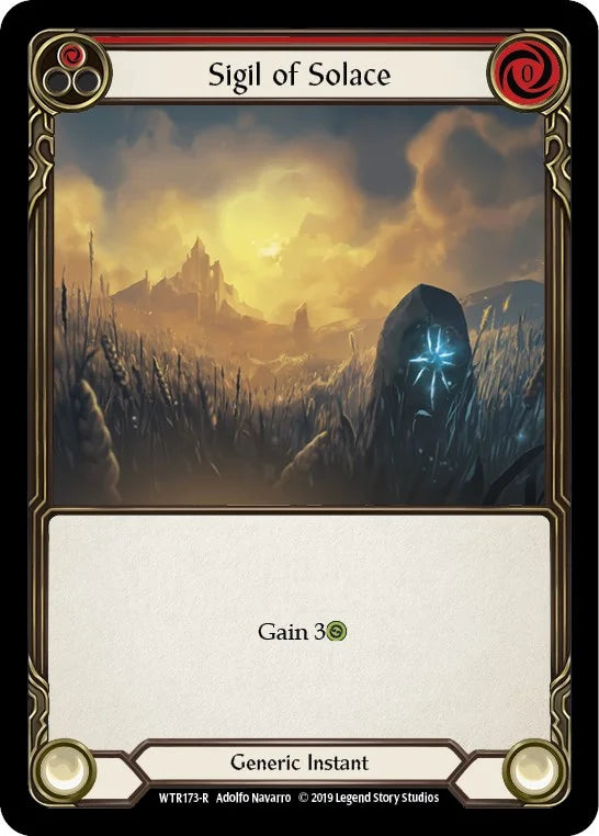 7f998800-094f-4d95-9b49-c412d4de43f2 | fab-wtr173-1erf-welctorath-r-rar-nm | Sigil of Solace (Red)
