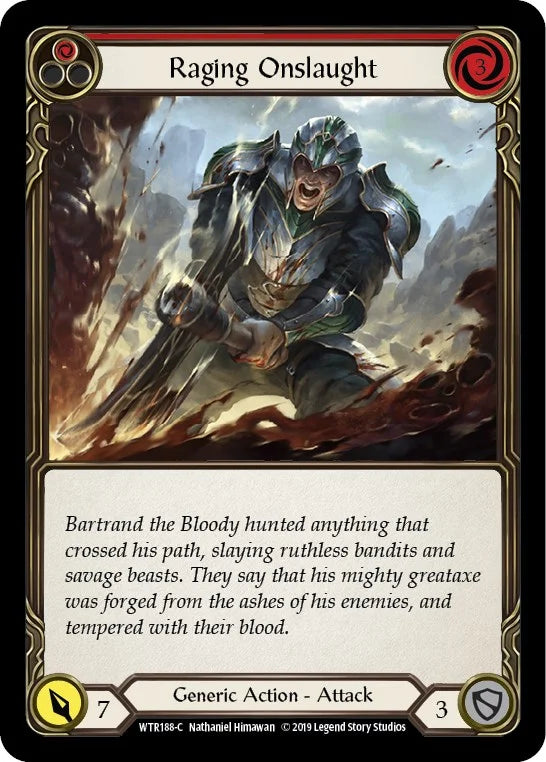 7f998800-094f-4d95-9b49-c412d4de43f2 | fab-wtr188-1en-welctorath-r-com-nm | Raging Onslaught (Red)