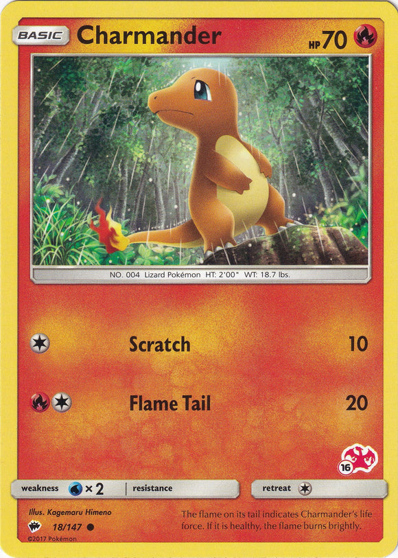 Charmander (#16 Charizard Stamped)