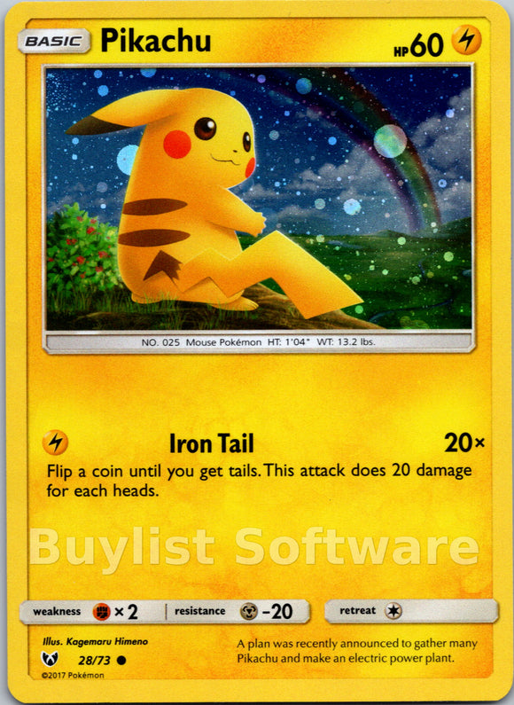 Pikachu (Cosmos Holo)