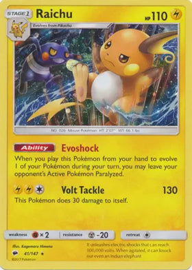 Raichu (Cosmos Holo)