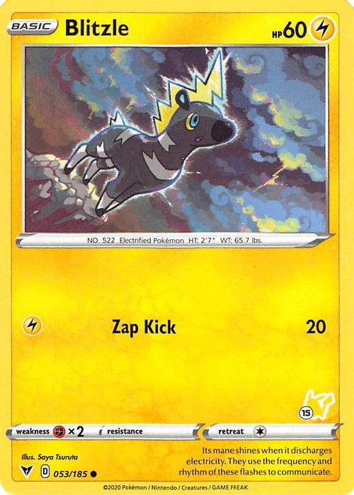 Blitzle (#15 Pikachu Stamped)