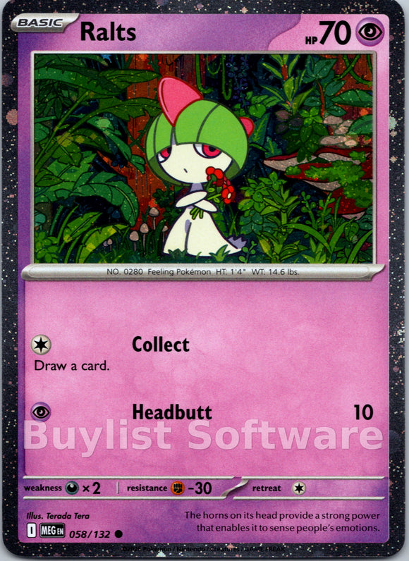 Ralts (Cosmos Holo)
