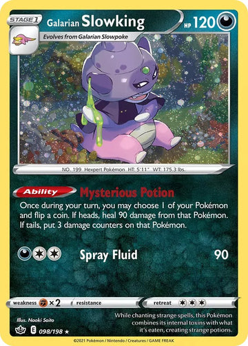 Galarian Slowking (Cosmos Holo)