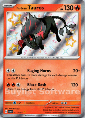Paldean Tauros