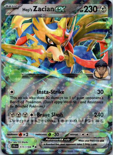 Hop's Zacian ex