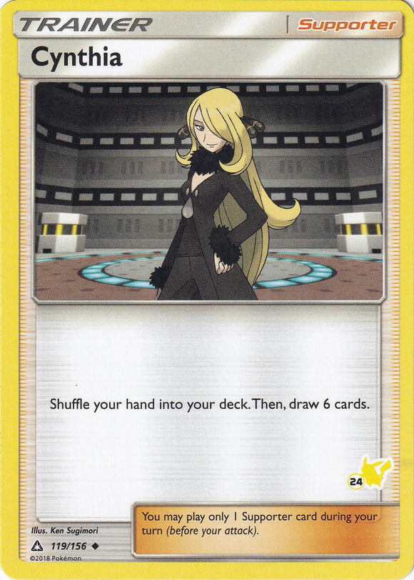 Cynthia (#24 Pikachu Stamped)