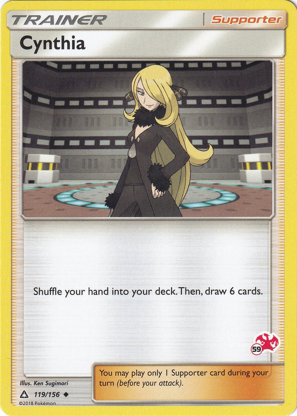 Cynthia (#59 Charizard Stamped)