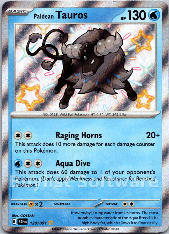 Paldean Tauros