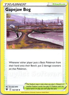 Gapejaw Bog
