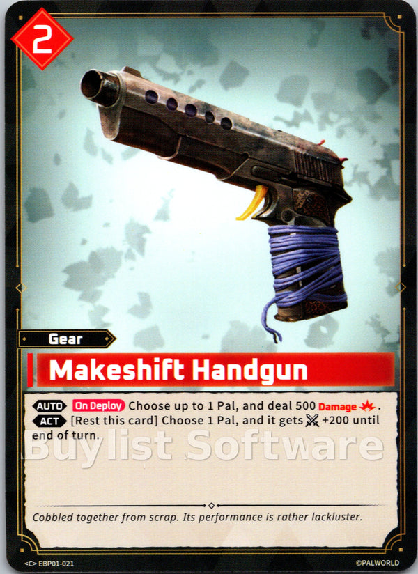 Makeshift Handgun
