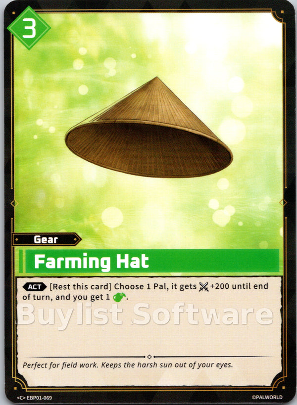 Farming Hat