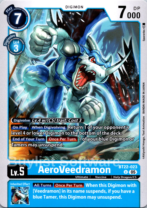 AeroVeedramon [BT22-023] [Cyber Eden]