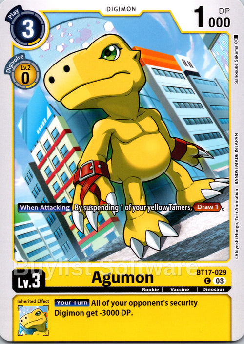 Agumon [BT17-029] [Secret Crisis]
