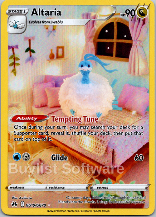 Altaria [GG19/GG70] [Crown Zenith: Galarian Gallery] Holofoil