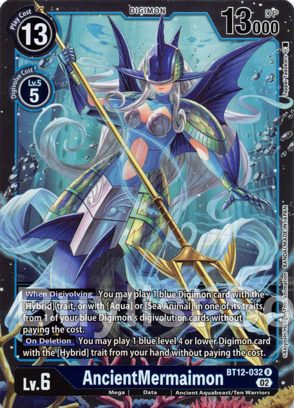 AncientMermaimon [BT12-032 R] [Across Time] Foil