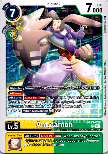 Antylamon [BT23-029] [Hackers' Slumber]