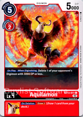 Aquilamon [BT13-011] [Versus Royal Knights]