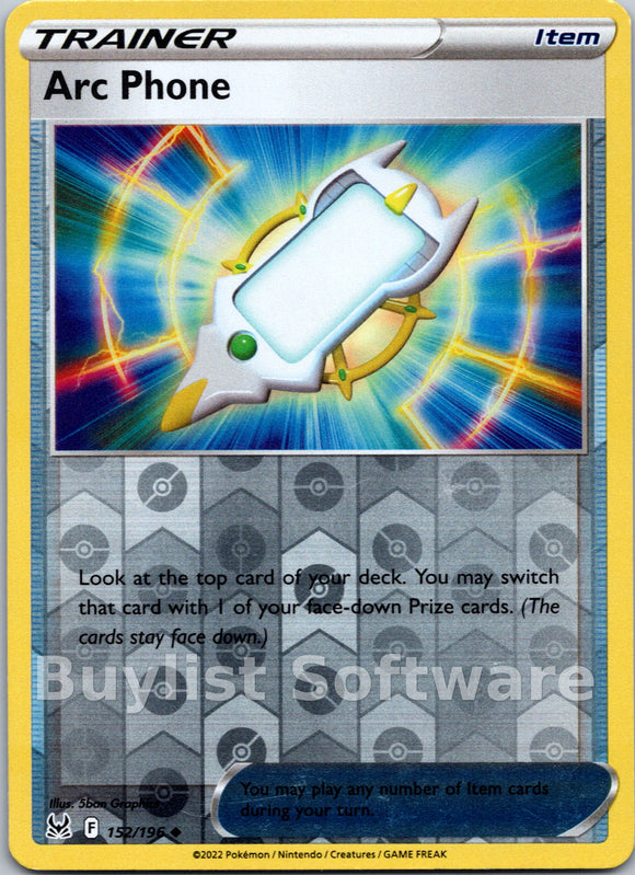 Arc Phone [152/196] [Lost Origin] Reverse Holofoil