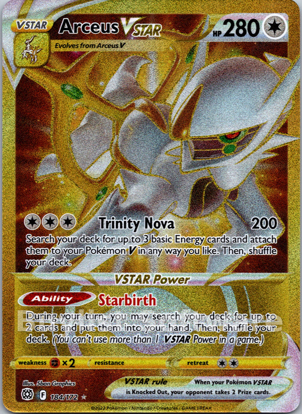 Arceus VSTAR (184) [184/172] [Brilliant Stars] Holofoil