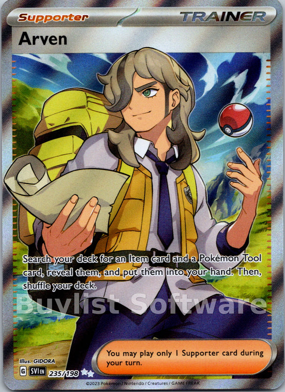 Arven [235/198] [Scarlet & Violet Base Set] Holofoil
