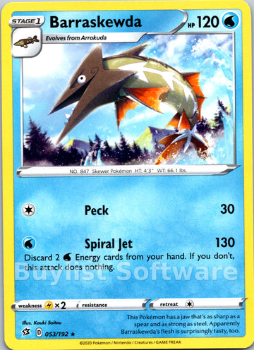 Barraskewda [053/192] [Rebel Clash]