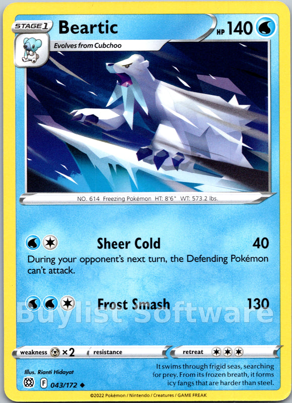 Beartic [043/172] [Brilliant Stars]