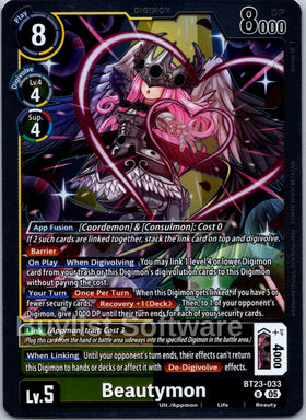 Beautymon [BT23-033 R] [Hackers' Slumber] Foil