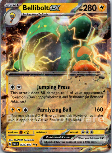 Bellibolt ex [079/193] [Paldea Evolved] Holofoil