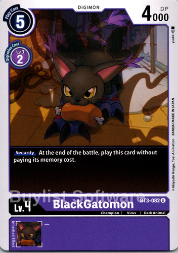 BlackGatomon [BT3-082] [Release Special Booster 1.5]