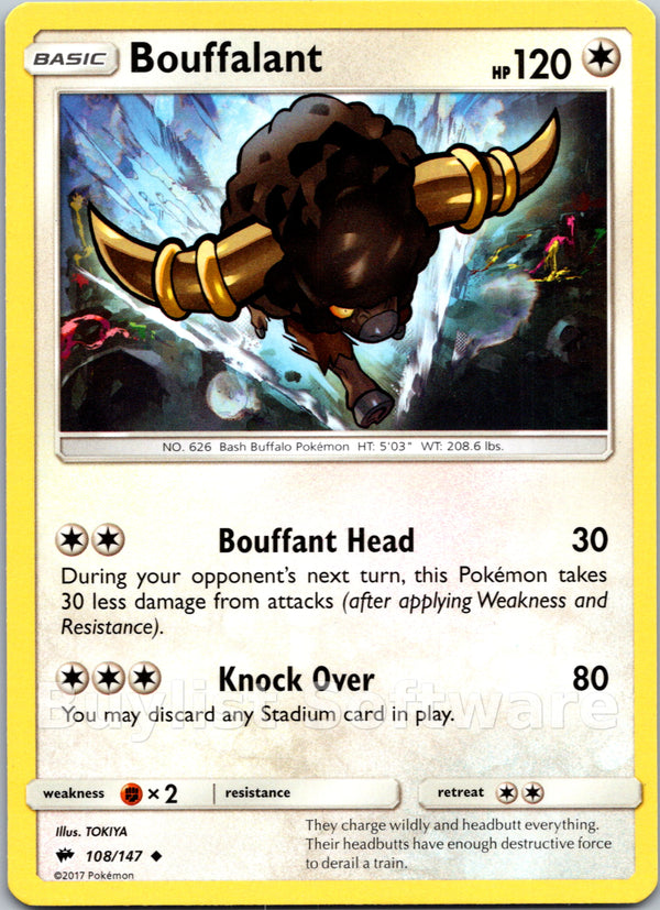 Bouffalant [108/147] [Burning Shadows]
