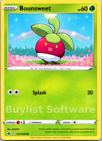 Bounsweet [013/198] [Chilling Reign]