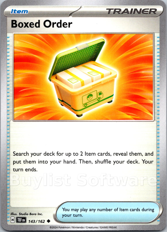 Boxed Order [143/162] [Temporal Forces]