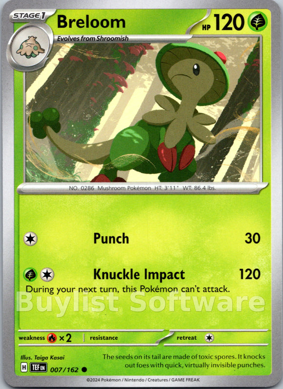 Breloom [007/162] [Temporal Forces]