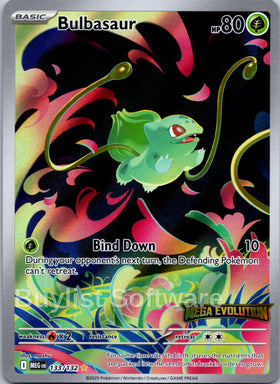 Bulbasaur (Mega Evolution Stamped) [133/132] [Mega Evolution] Holofoil