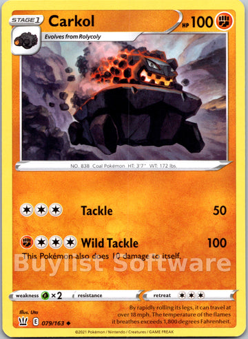 Carkol [079/163] [Battle Styles]