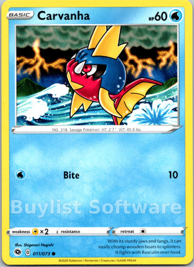 Carvanha [11/73] [Champion's Path]