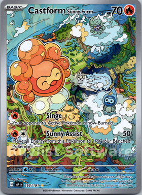 Castform Sunny Form [195/191] [Surging Sparks] Holofoil