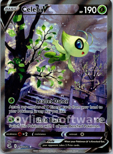 Celebi V [245/264] [Fusion Strike] Holofoil