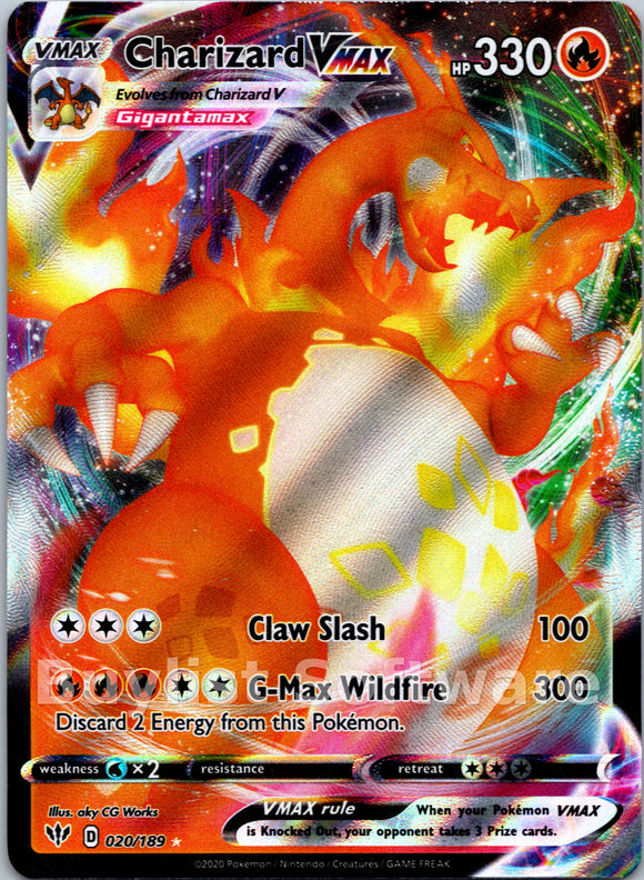 Charizard VMAX [020/189] [Darkness Ablaze] Holofoil