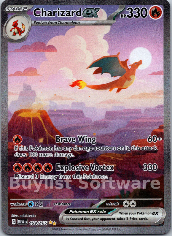 Charizard ex [199/165] [Scarlet & Violet 151] Holofoil