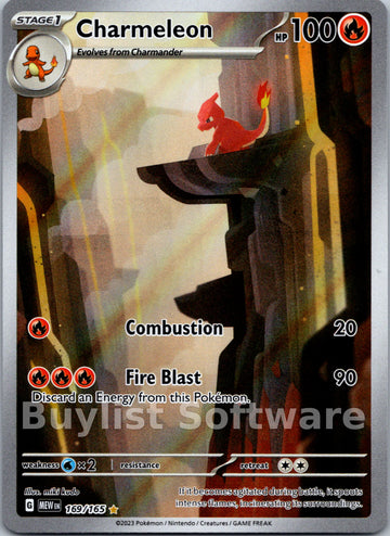 Charmeleon [169/165] [Scarlet & Violet 151] Holofoil